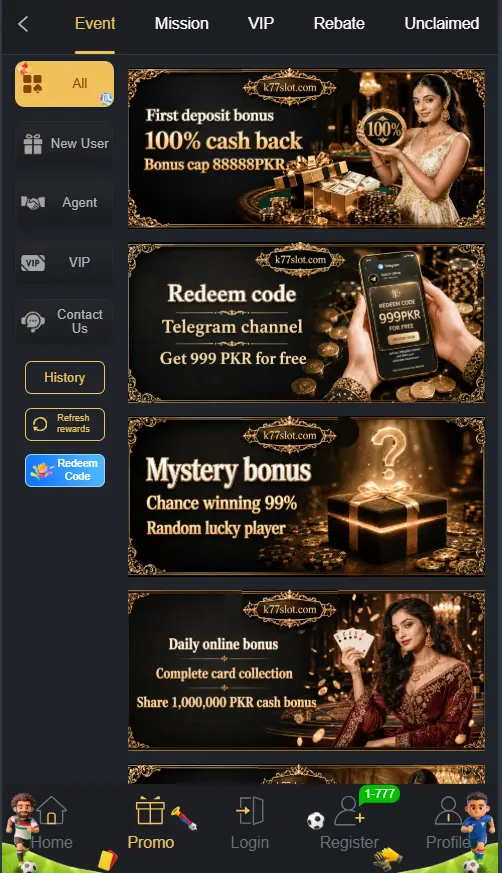 K77 Slot Game Download New App Free For Android 2026