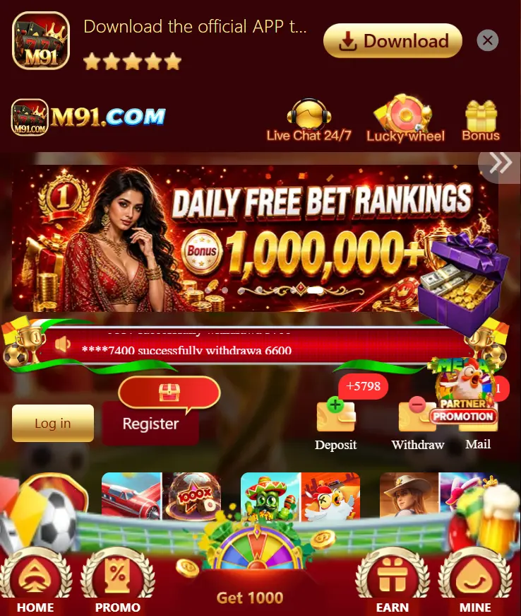 M91 Game APK Download Latest Earning Platform