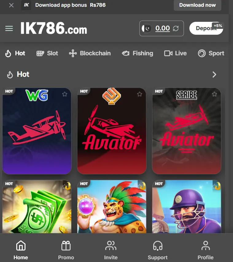 IK786 Game Download Apk (Play & Earn Money) In Pakistan