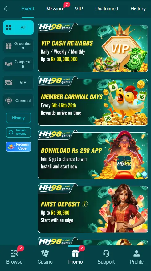 HH98 Game Download 2026 Latest Earning App In Pakistan