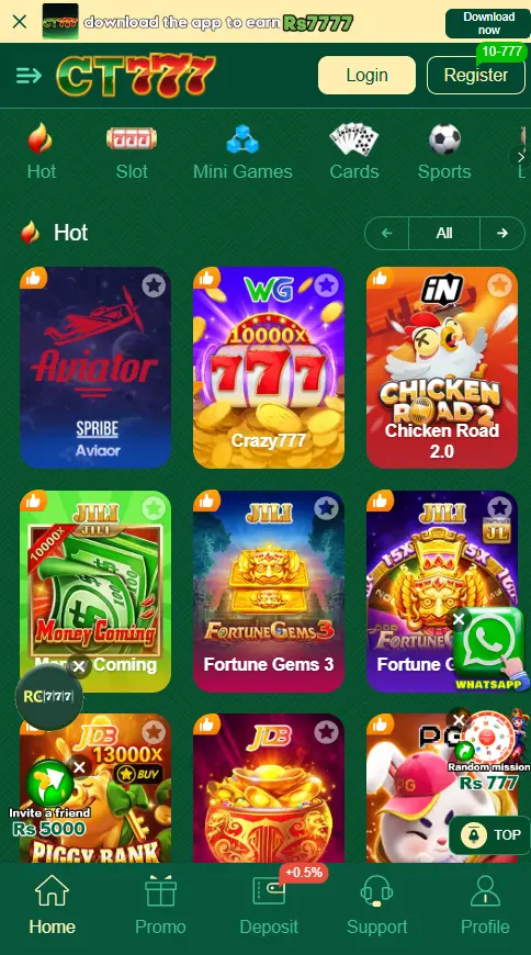CT777 Game Pakistan’s Newest Money Earning App