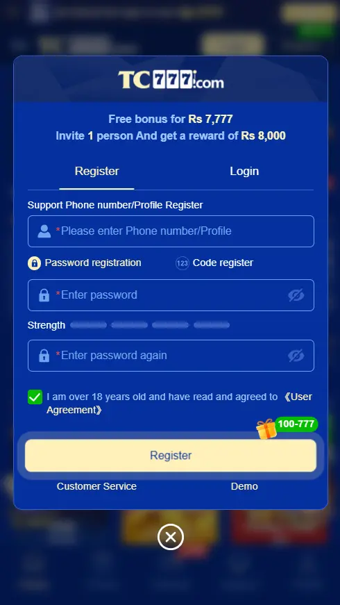 TC777 Game Download New Earnig App Free For Android User