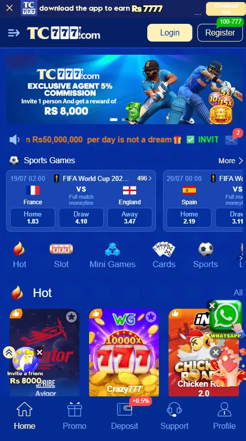 TC777 Game Download New Earnig App Free For Android User