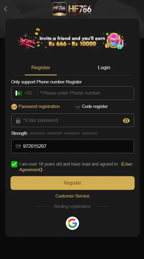 HF786 Game APK Download Best Earning App Free For Android