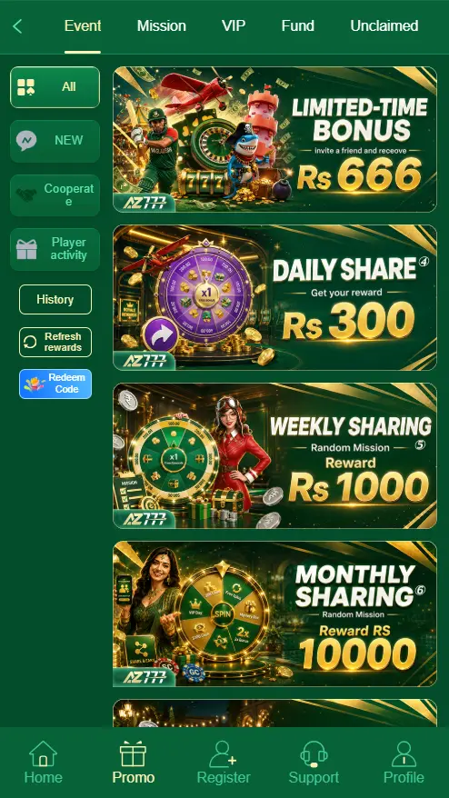 AZ777 Game APK Download | Real Money Earning Game