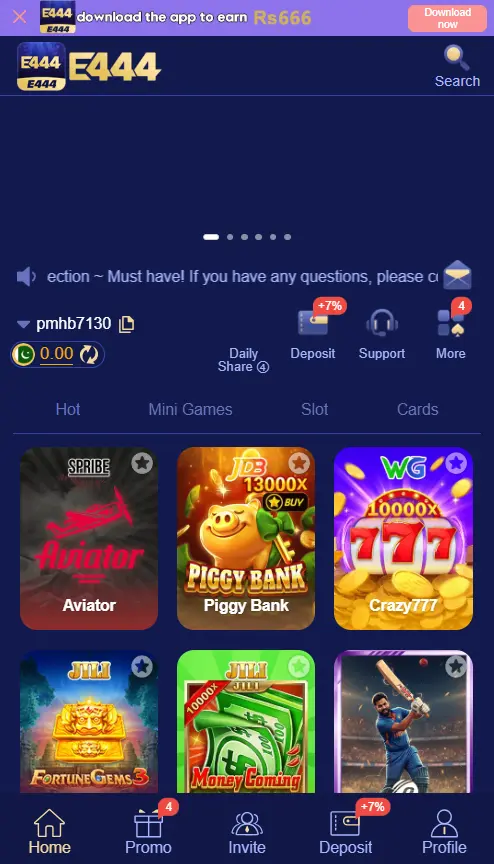 E444 Game Download And Best Earning APK in 2026