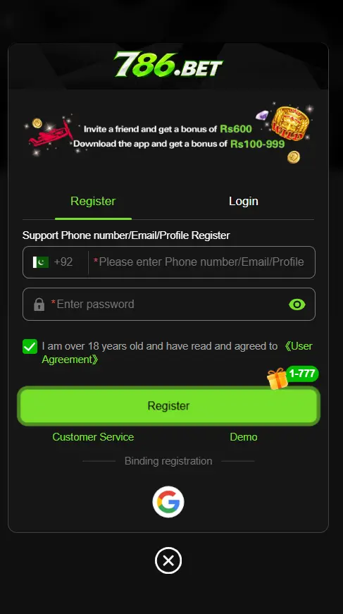 786 Bet Game Download New Earning App Free For Android