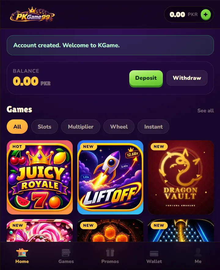PKGame99 Free Download (Latest Version Android in Pakistan)