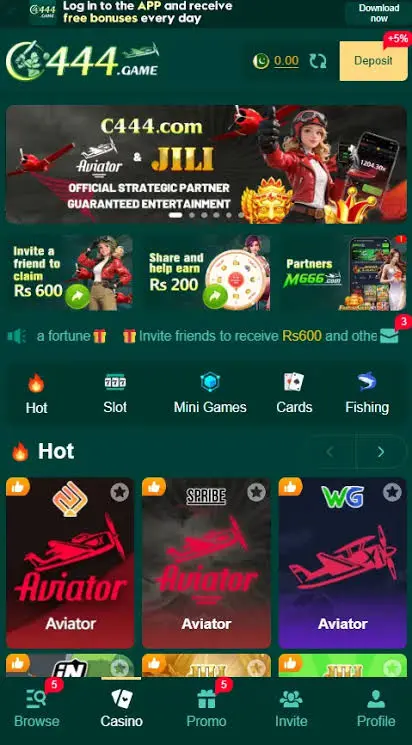 C444 Game Download APK - Real Money App in Pakistan 2026