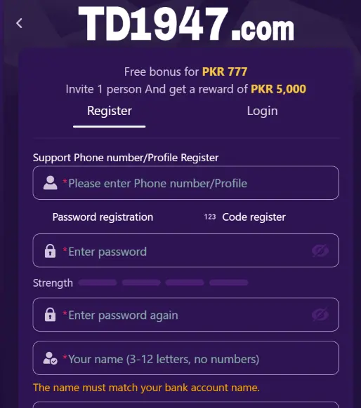 TD1947 Game Download Free Earning APK for Android 2026