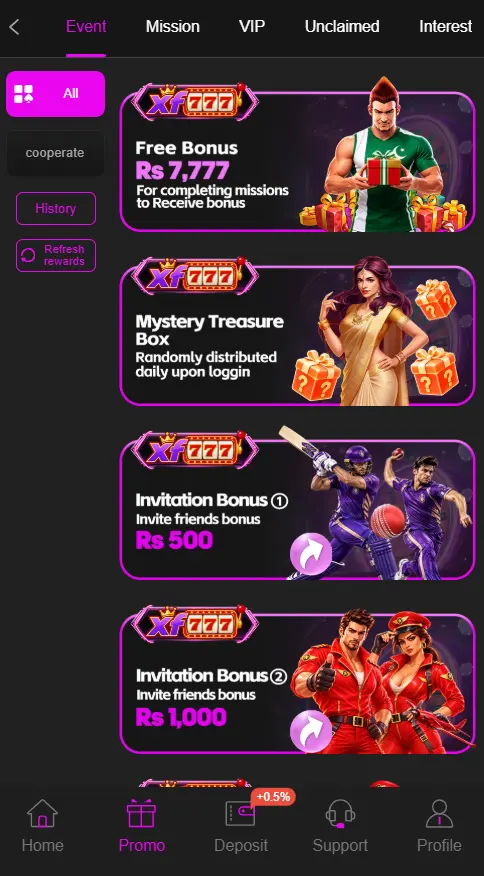 XF777 Game APK Download [Real Earning App] in Pakistan