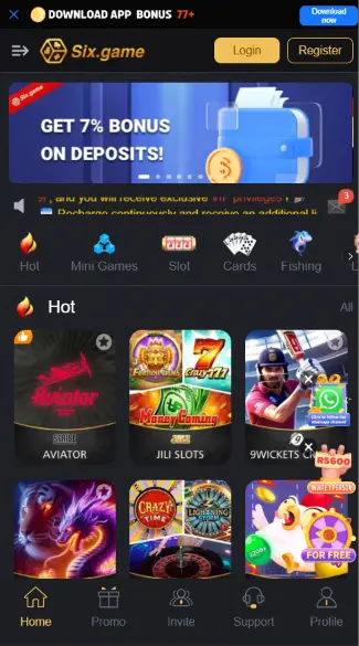 SIX Game APK Download | Earning Money In Pakistan (Official)