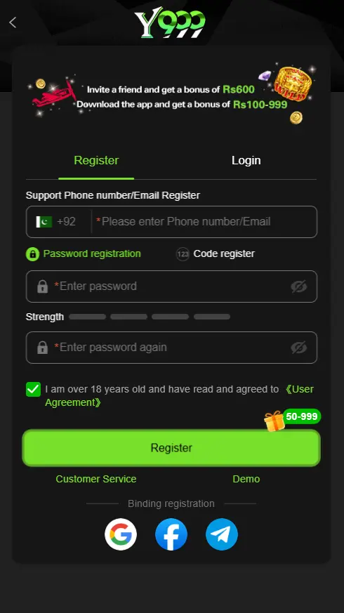 Y999 Game Download APK | Top Real Money App in Pakistan