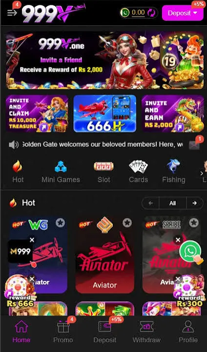 999V Game Apk (Real PKR Money Earning App) For Android